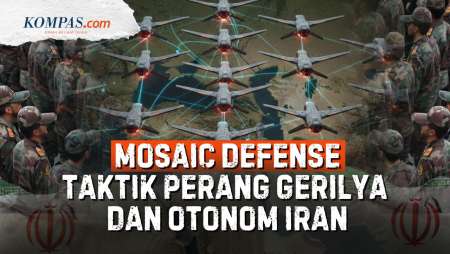 "Mosaic Defense" Iran, Taktik Perang Gerilya Dan Otonom Hadapi Serangan Udara AS