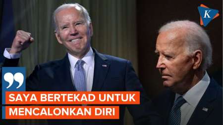 Tegas! Biden Tak Mau Mundur dari Pilpres AS, Yakin Bisa Menang