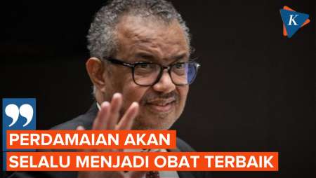 Pesan Sekjen WHO untuk Tahun 2025: Perdamaian adalah Obat Terbaik