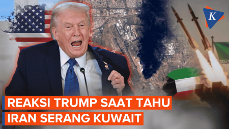 Serangan Rudal Iran Sampai Kuwait, Trump: Kami Serang Mereka Cukup Keras