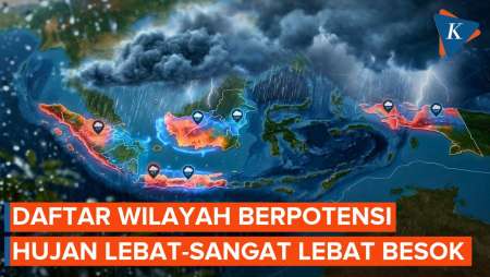 BMKG Peringatkan Hujan Lebat Dan Sangat Lebat 26 Oktober 2026, Ini Daftar Wilayahnya