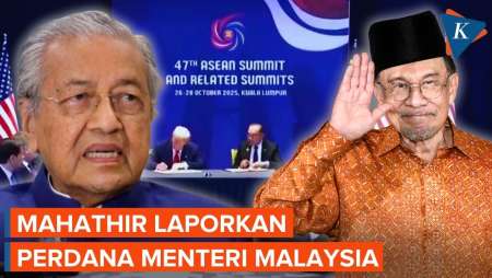 Mahathir Laporkan PM Malaysia Anwar Ibrahim, Ada Apa?