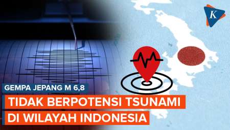 Gempa Jepang M 6,8 Picu Tsunami, BMKG Pastikan Tak Berdampak di Indonesia