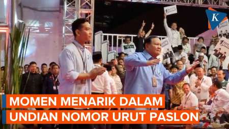 Momen Istimewa di KPU: Salam Kaesang ke Megawati Tak Bersambut, 