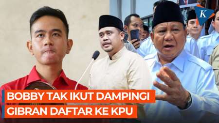 Bobby Nasution Tak Dampingi Gibran Daftar Cawapres ke KPU Hari Ini