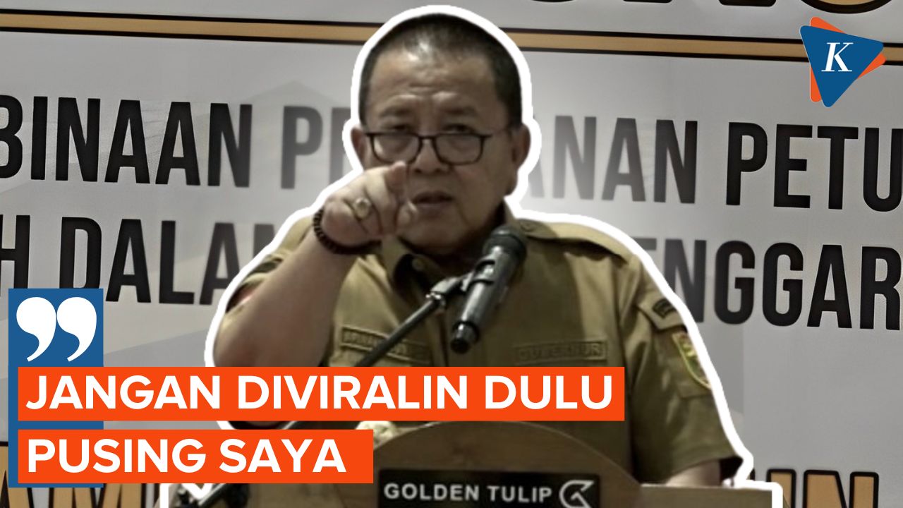 Gubernur Lampung Pusing Videonya Sering Viral
