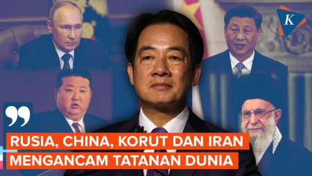 Taiwan: Rusia, China, Korut dan Iran Mengancam Tatanan Dunia