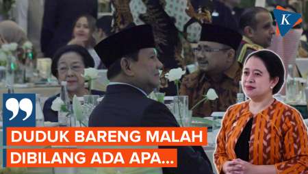 Puan soal Mega Semeja dengan Prabowo: Enggak Duduk Dibilang Musuhan