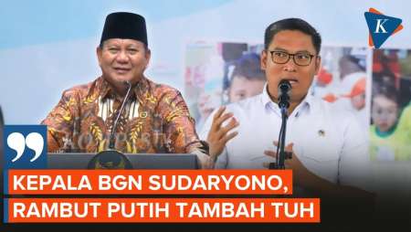 Prabowo Ke Kepala BGN: Seminggu Menjabat Rambut Tambah Putih, Tiap Malam Enggak Bisa Tidur