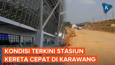 Melihat Stasiun Kereta Cepat Karawang yang Disebut Belum Punya Akses…