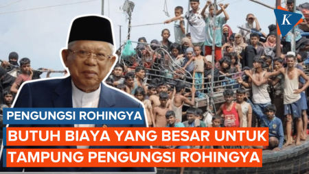 Wapres Ma'ruf Amin Akui Dibutuhkan Biaya Besar untuk Tampung Pengungsi Rohingya