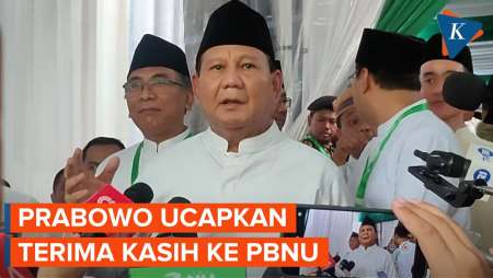 Prabowo Ucapkan Terima Kasih ke PBNU atas Komitmen Dukung Pemerintahan…