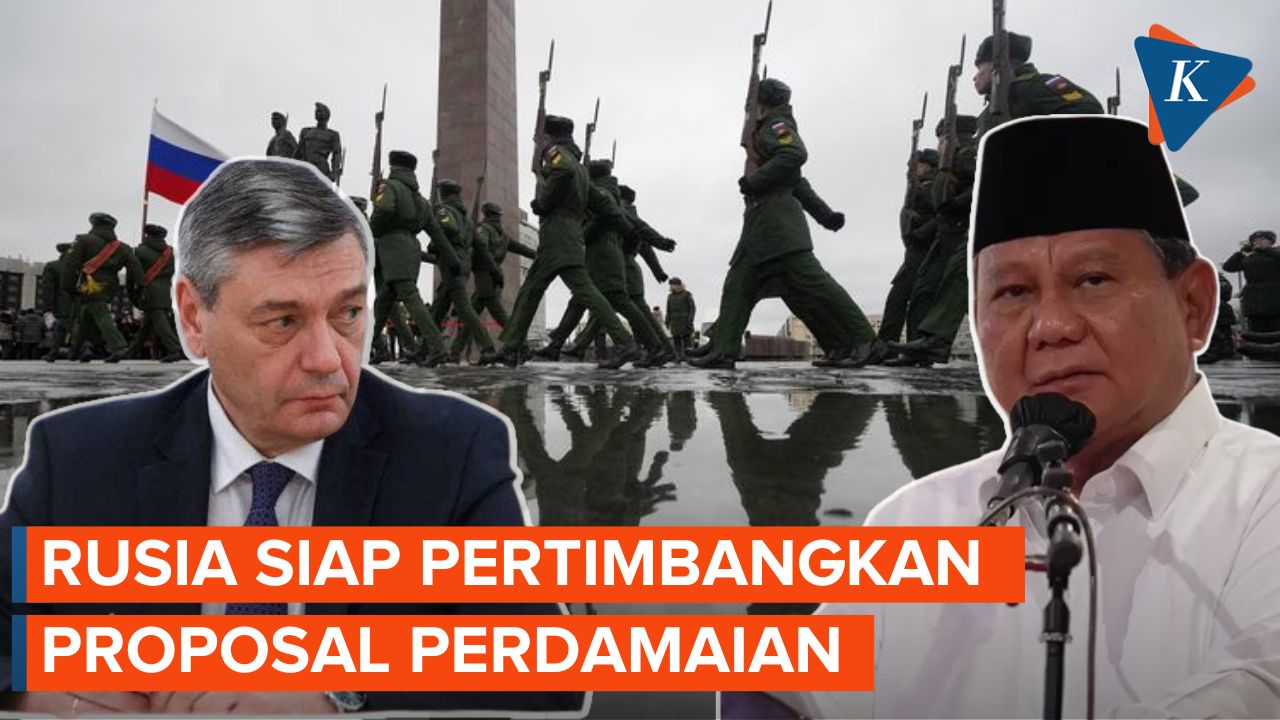 Rusia Berminat Pertimbangkan Proposal Perdamaian, Termasuk Usulan Indonesia?