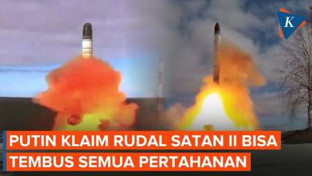 Putin: Rudal Sarmat Kami Bisa Tembus Pertahanan Apa Pun