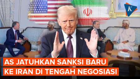 Perundingan AS-Iran Alot, Trump Jatuhkan Sanksi Baru Untuk Teheran