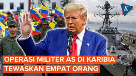 Militer AS Serang Kapal Di Karibia, Empat Orang Tewas