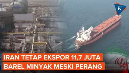 Iran Diam-diam Tetap Ekspor Minyak Lewat Selat Hormuz, Dijual Kemana?