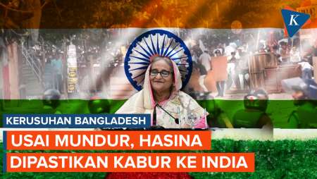 India Jaga Ketat Perbatasan Usai PM Bangladesh Mundur dan Kabur di Tengah Demo Rusuh