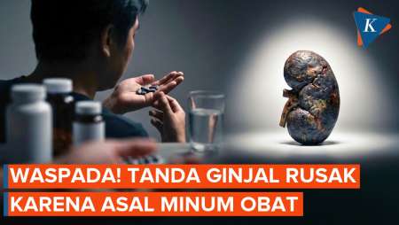 Minum Obat Sembarangan Bisa Merusak Ginjal, Ini Bahayanya!