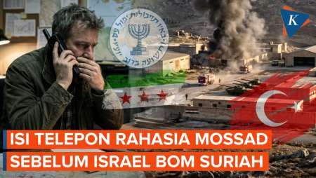 Terungkap! Mossad Telepon Menlu Suriah Sebelum Serangan Israel, Singgung Militer Turkiye