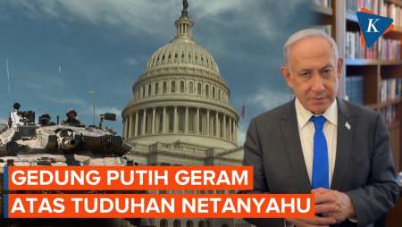 Gedung Putih Berang Dituduh Netanyahu Hambat Pengiriman Senjata