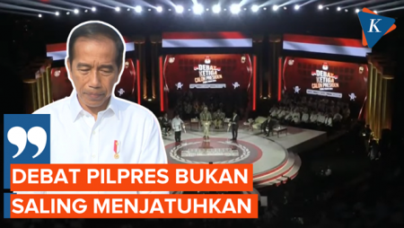 Debat Saling Menjatuhkan, Jokowi: Gak Baik Gak Mengedukasi