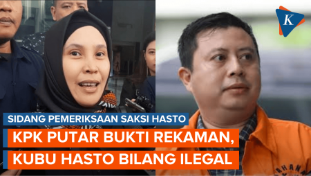 Jaksa KPK Putar Bukti Rekaman di Sidang, Kubu Hasto Protes Bilang Ilegal