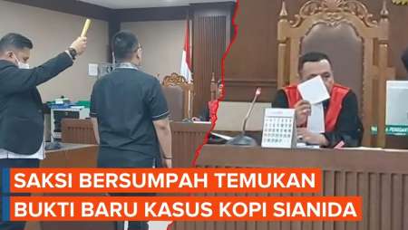 Saksi Bersumpah Temukan Bukti Baru Kasus Kopi Sianida Jessica Wongso