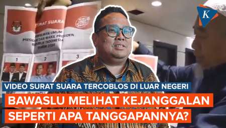 Bawaslu Melihat Kejanggalan dalam Video Surat Suara Tercoblos di Luar Negeri