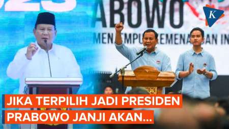 Ini Janji Prabowo jika Terpilih Jadi Presiden