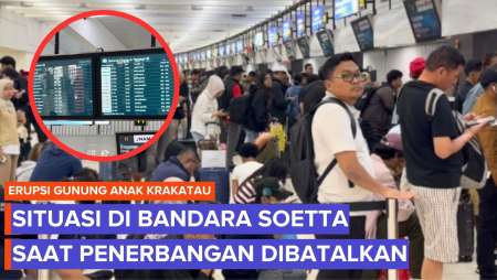 Situasi Terkini Bandara Soetta Usai Penerbangan Dibatalkan Imbas Erupsi Anak Krakatau