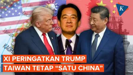 Peringatan Soal Isu Taiwan di Balik Panggilan Telepon Trump–Xi