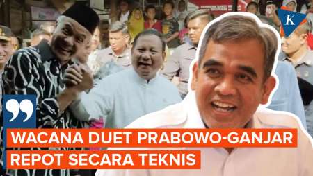 Gerindra Bayangkan Repotnya Jika Duet Prabowo-Ganjar Terwujud di Pilpres 2024