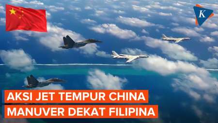 China Tunjukkan Dominasi Di LCS, Kerahkan Jet Tempur Dekat Filipina
