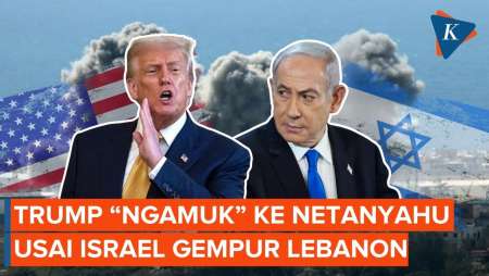 Trump “Ngamuk” Ke Netanyahu Buntut Serangan Terbaru Israel Ke Lebanon