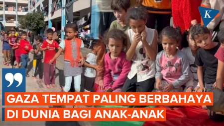 5.300 Anak Tewas, UNICEF Sebut Gaza Tempat Paling Berbahaya di Dunia