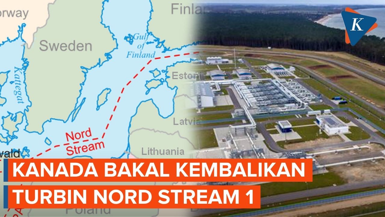 Turbin Nord Stream 1 Kembali ke Rusia, Gas ke Eropa Bakal Lancar Lagi