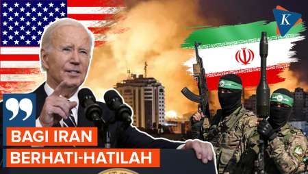 Konflik Hamas-Israel, Joe Biden Ingatkan Iran Untuk Berhati-hati