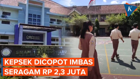 Kepsek SMAN 1 Kedungwaru Dicopot Buntut Penjualan Seragam Sekolah Rp 2,3 Juta