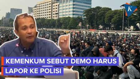 KUHP Terbaru Tak Wajibkan Pedemo Izin Ke Polisi, Cuma Harus Lapor