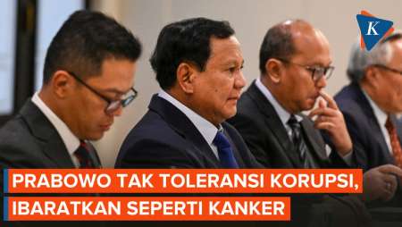 Prabowo Tegaskan Tak Toleransi Korupsi di Hadapan Investor AS