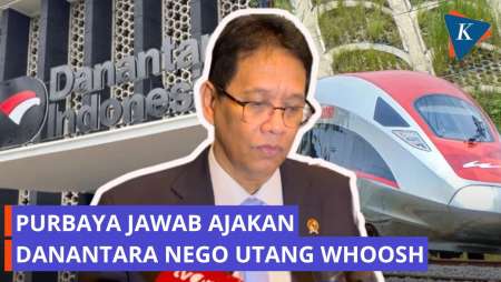 Respons Purbaya Soal Ajakan Danantara Nego Utang Whoosh Ke China