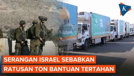 Situasi Perbatasan Mesir Terkini, Ratusan Ton Bantuan untuk Gaza Tertahan