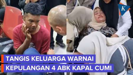 Syok Anak Disiksa di Kapal, Keluarga 4 ABK Menangis Nyaris Pingsan