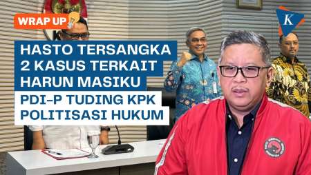 Hasto Kristiyanto Tersangka 2 Kasus, PDI-P Tuding KPK Politisasi Hukum