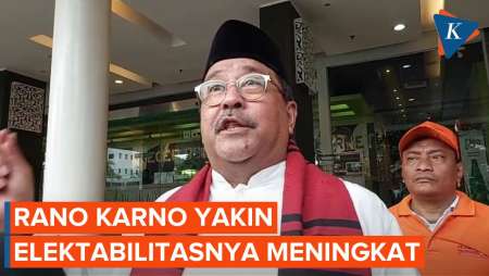 Rano Karno Yakin Elektabilitasnya Bakal Makin Meningkat meski Diusung Tiga Parpol