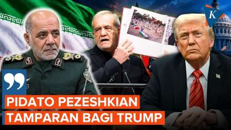 Komandan IRGC Sebut Pidato Presiden Iran "Tamparan" Keras Bagi Trump