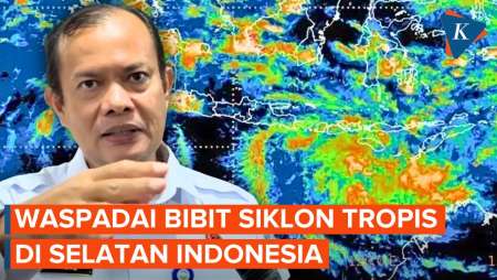 Setelah Sumatera, BMKG Waspadai Bibit Siklon Tropis Di Selatan Indonesia