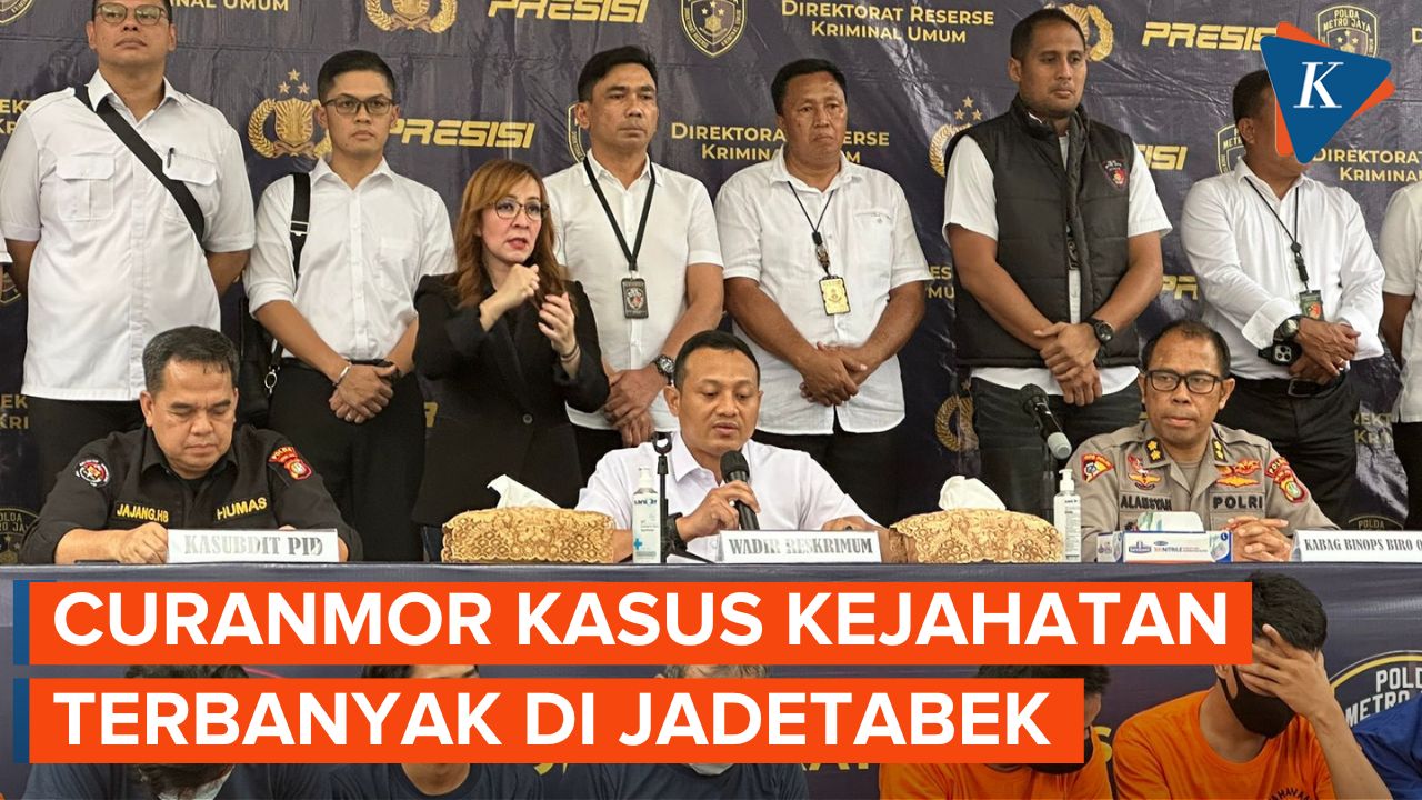 Polisi Sebut Kasus Curanmor Jadi yang Terbanyak di Operasi Pekat Jaya
