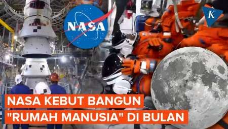 NASA "Ngebut" Bangun Pangkalan Di Bulan